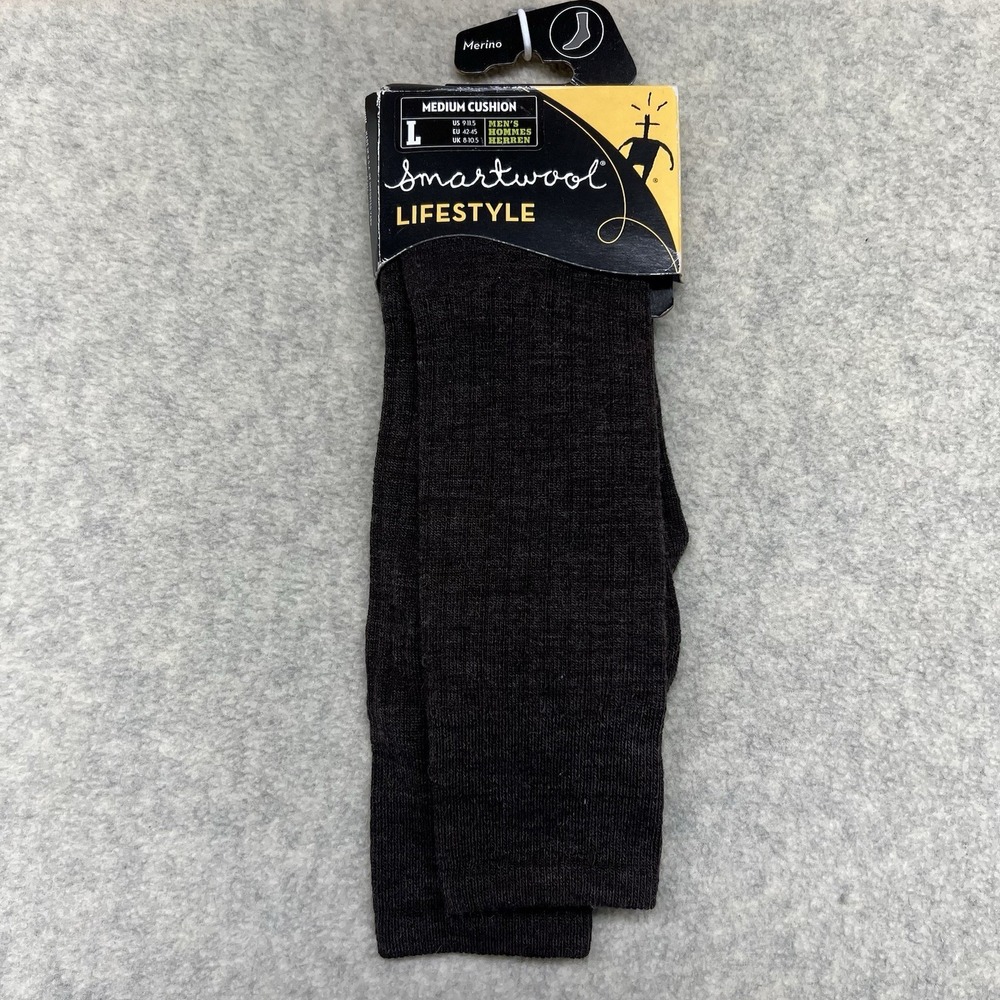 Smartwool Lifestyle Merino Wool Medium Cushion Crew Socks Men's L 9-11.5 NWT